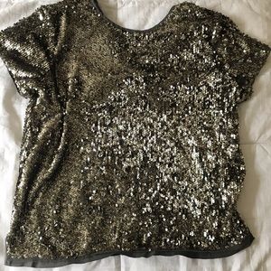Abercrombie & Fitch sequin top